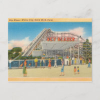 Sky Blazer Roller Coaster, Savin Rock, Connecticut