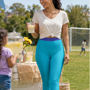 “SKY BLUE” – ACTIVEWEAR LEGGINGS