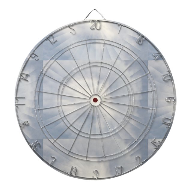 Sky Blue Background Dartboard (Front)