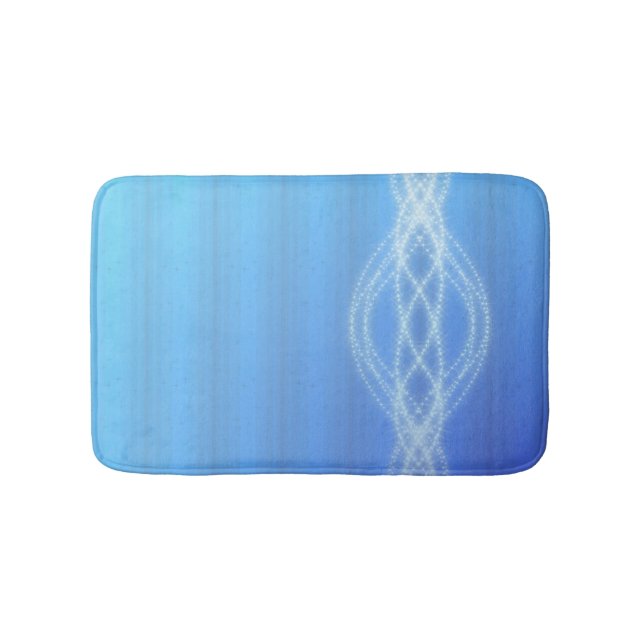 Sky Blue Bath Mat (Front)