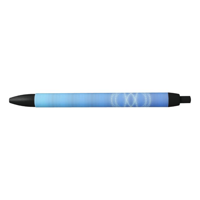 Sky Blue Black Ink Pen (Front)