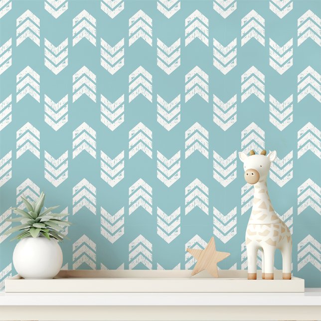  Sky Blue Chevron Arrow Wallpaper (Creator Uploaded)