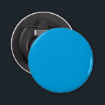 Sky Blue Colour Accent Customise it Easily Bottle Opener<br><div class="desc">This custom product is available in a vibrant cyan blue accent colour decor for yourself or as a gift sure to make an impression in all occasions. Click on the "Customise it!" button or link you find on this product page to reveal a set of user friendly designing tools to...</div>