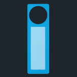 Sky Blue Colour Decor Customise it Easily Door Hanger<br><div class="desc">This custom product is available in a vibrant sky blue accent decor for yourself or as a gift sure to make an impression in all occasions. Click on the "Customise it!" button or link you find on this product page to reveal a set of user friendly designing tools to customise...</div>
