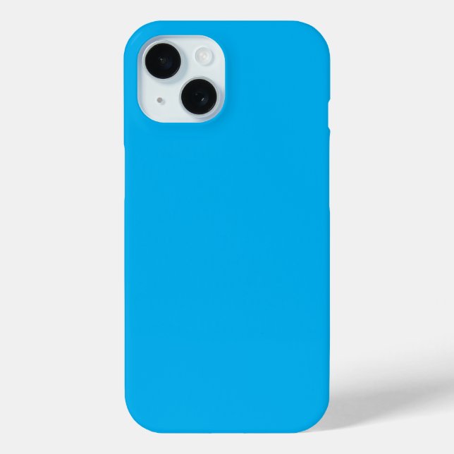 Sky Blue coloured iPhone / iPad case (Back)