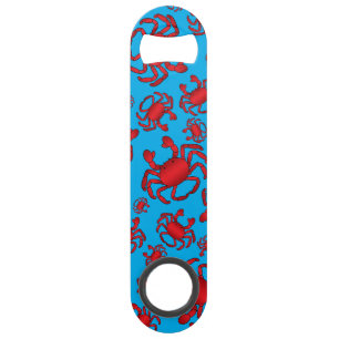 Sky blue crab pattern
