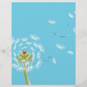 Sky Blue dandelion floral nature