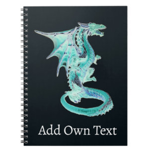 Sky Blue Dragon Notebook