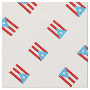 Sky Blue: Flag of Puerto Rico Fabric
