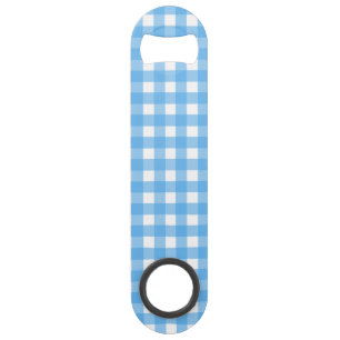 Sky blue gingham