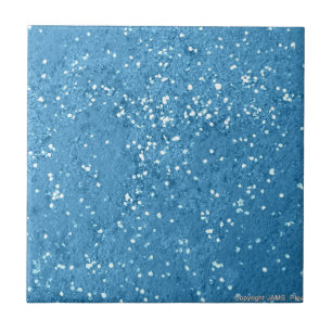 Sky Blue Gravel Tile