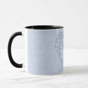 Sky Blue HeartyChic Mug