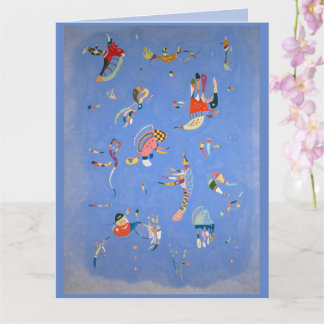 Sky blue, Kandinsky 1940 Card