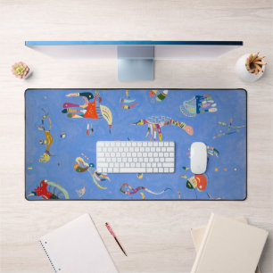Sky Blue   Kandinsky   Desk Mat