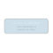 Sky Blue Minimalist First Names Return Address 