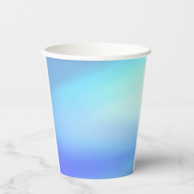 Sky Blue Paper Cup (Front)