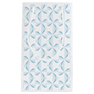 Sky Blue Pinwheels Small Gift Bag