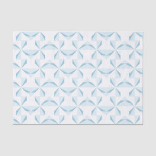 Sky Blue Pinwheels Tissue Paper