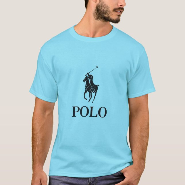 Sky Blue Polo Shirt | Classic Casual  (Front)
