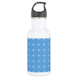 Sky blue shippo pattern 532 ml water bottle