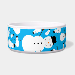 Sky blue snowmen