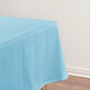 Sky Blue Solid Color Tablecloth