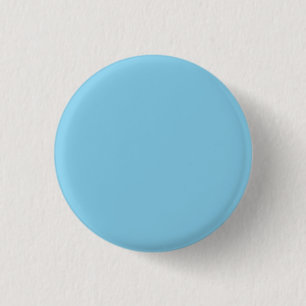 Sky Blue Solid Colour 3 Cm Round Badge