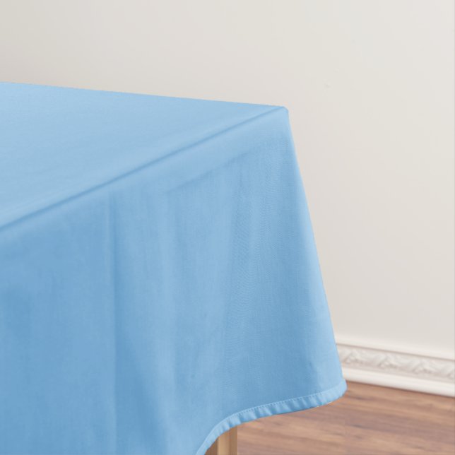 Sky Blue (solid colour) Aero  Tablecloth (In Situ)