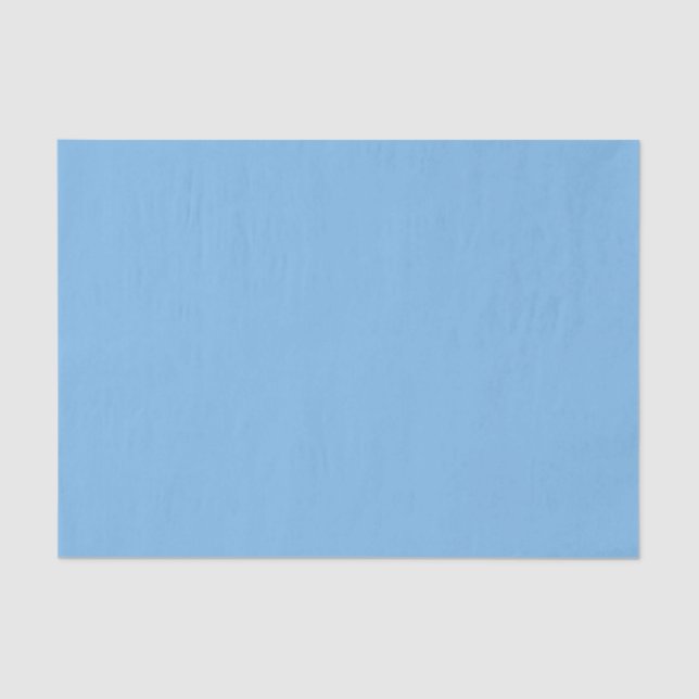 Sky Blue (solid colour) Aero  Tissue Paper (Front)