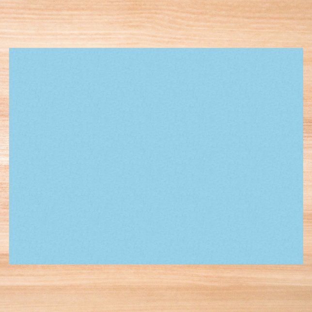 Sky Blue Solid Colour Tissue Paper (Creator Uploaded)