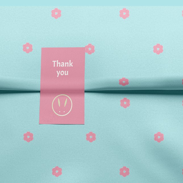 Sky Blue - Springtime Bunnies Tissue Paper (Creator Uploaded)