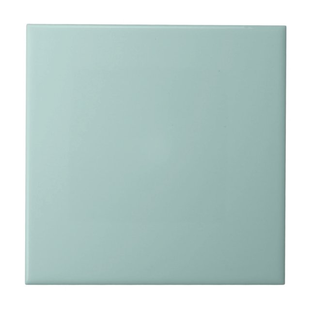 Sky Blue Square Kitchen and Bathroom Tile (Front)