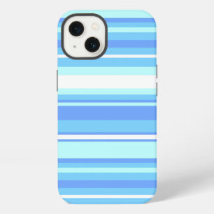 Sky blue stripes Case-Mate iPhone case