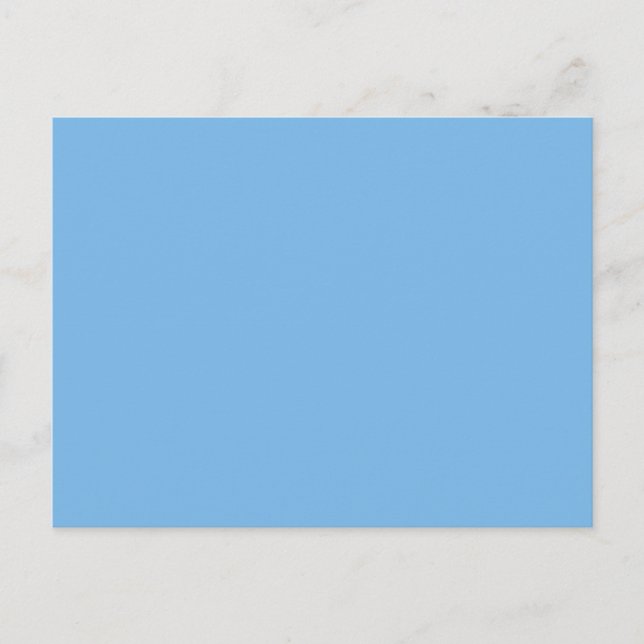 Sky Blue Template Postcard (Front)