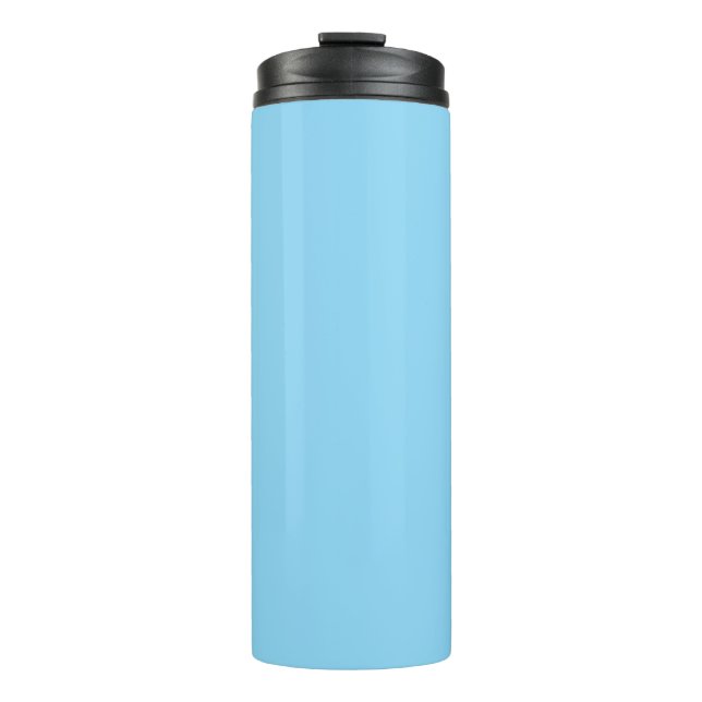 Sky Blue Thermal Tumbler  (Front)
