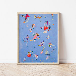 Sky Blue   Wassily Kandinsky Poster
