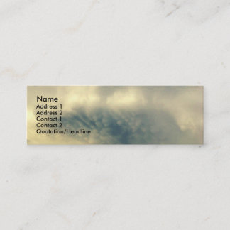 Sky Burst Cloud Profile Card