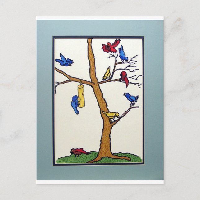 Sky Children  by Piliero Postcard (Front)