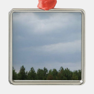 Sky & Clouds Metal Tree Decoration