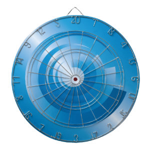 sky colors spinning dartboard