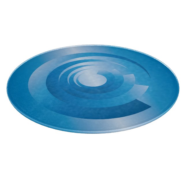 sky colours spinning cutting board (Corner)