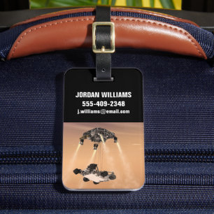 Sky Crane Manoeuvre During Curiosity's Mars Descen Luggage Tag