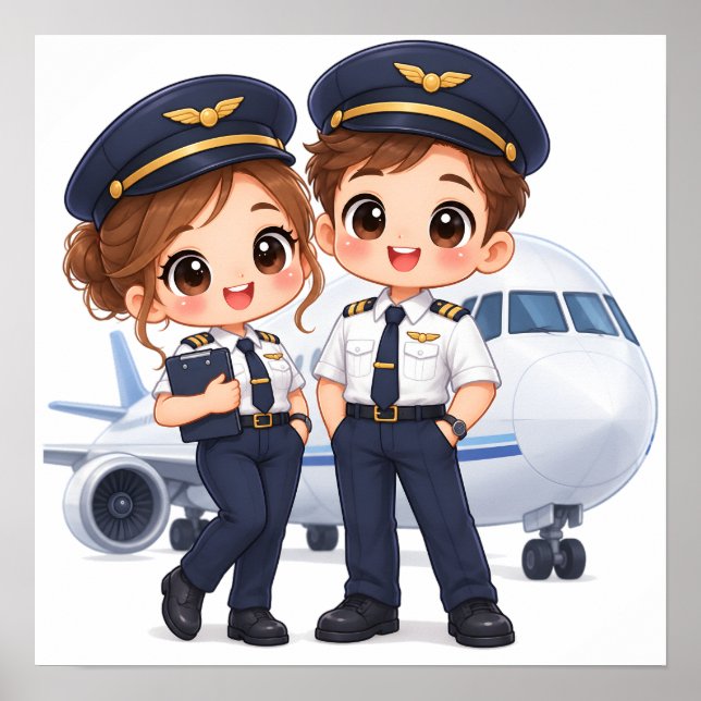 Sky Crew Duo Poster (Front)