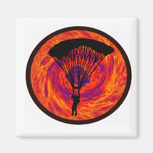 SKY DIVE LEVELS MAGNET (Front)