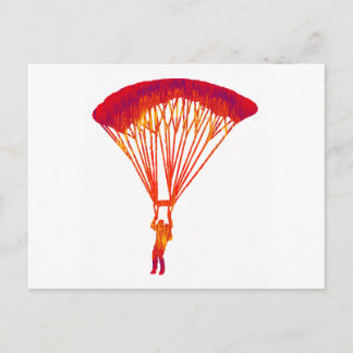 SKY DIVE TRUTH POSTCARD