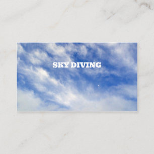 Sky Diving  business card