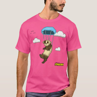 Sky Diving Ferret T-Shirt