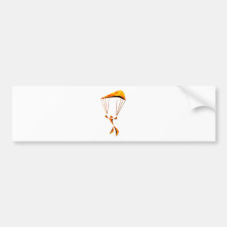 SKY DIVING SUNSETTER BUMPER STICKER