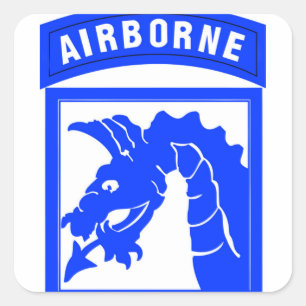 Sky Dragon  Square Sticker