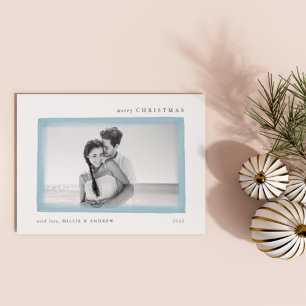 Sky   Dreamy Wish Merry Christmas Photo Holiday Card